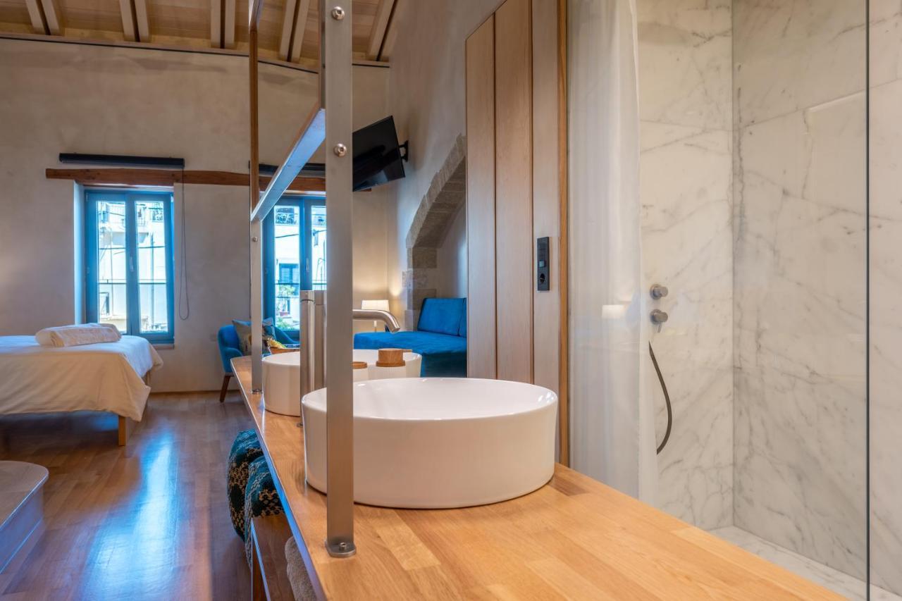 Kallergon Luxury Suites 干尼亞 外观 照片